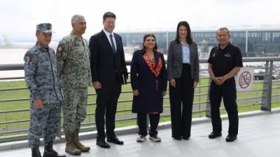 Fiscalía CDMX y Gobierno capitalino presentan resultados en combate al robo de vehículos y autopartes.